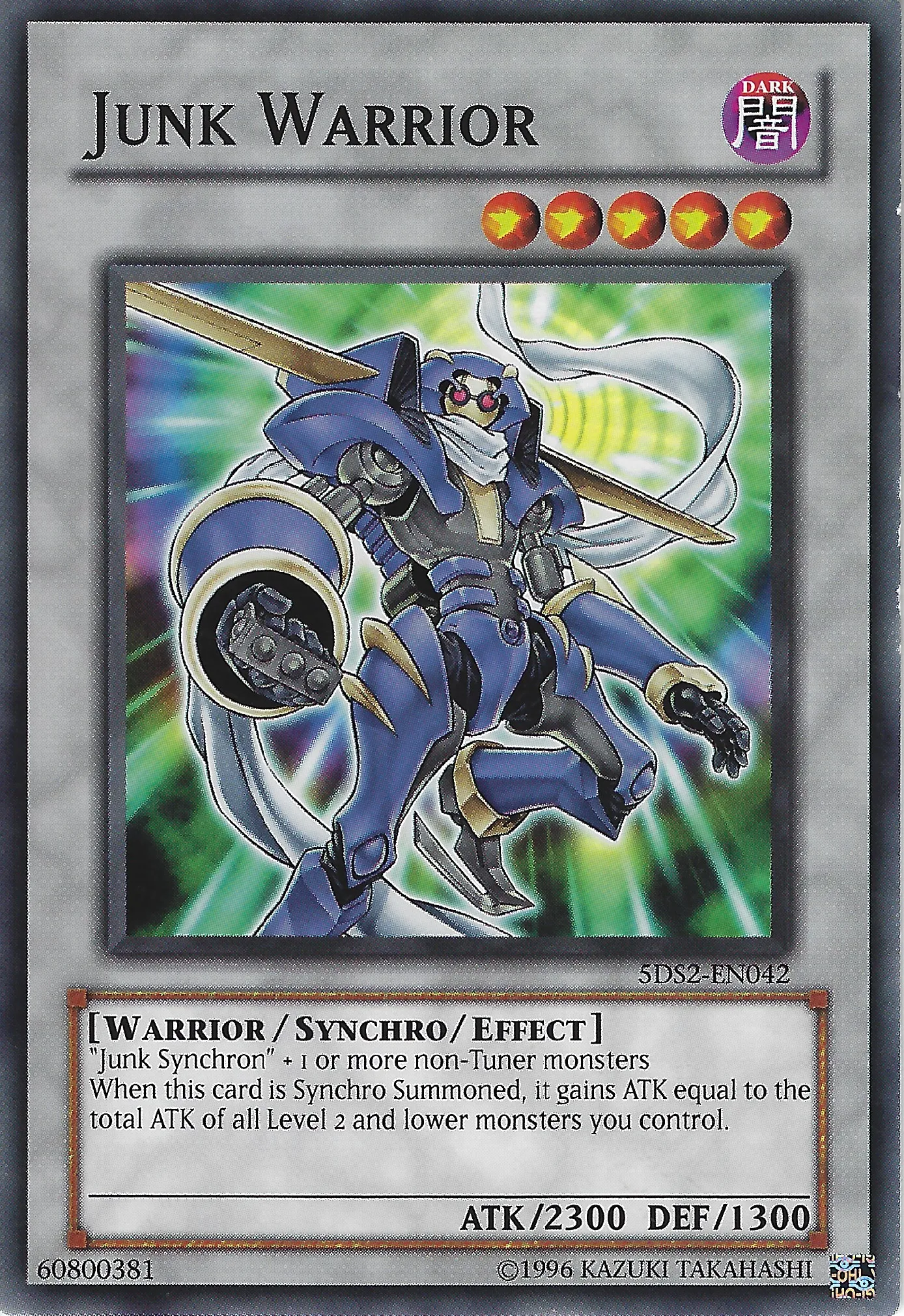 Junk Warrior — Starter Deck: 2009 - Unlimited — Yu-Gi-Oh!