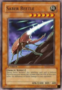 Saber Beetle — Starter Deck: 2009 - Unlimited — Yu-Gi-Oh!
