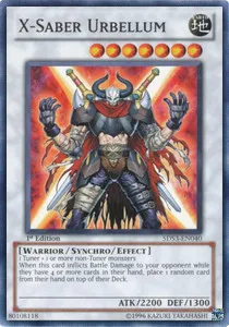 X-Saber Urbellum — Starter Deck: Duelist Toolbox — Yu-Gi-Oh!