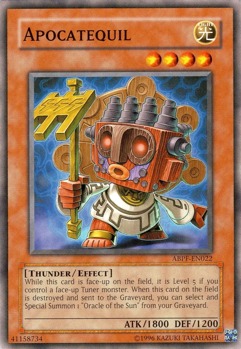 Apocatequil — Absolute Powerforce - Unlimited — Yu-Gi-Oh!