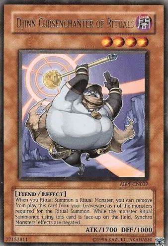 Djinn Cursenchanter of Rituals — Absolute Powerforce - Unlimited — Yu-Gi-Oh!