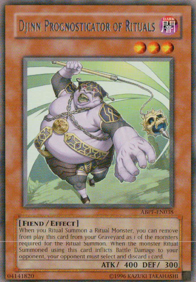Djinn Prognosticator of Rituals — Absolute Powerforce - Unlimited — Yu-Gi-Oh!