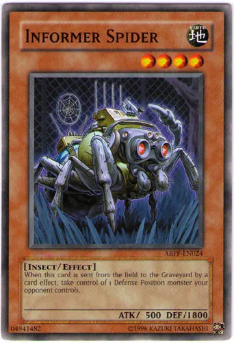 Informer Spider — Absolute Powerforce - Unlimited — Yu-Gi-Oh!