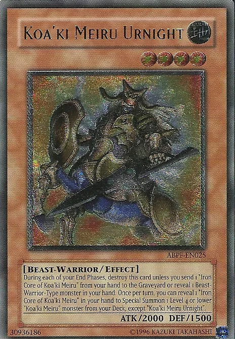 Koa'ki Meiru Urnight — Absolute Powerforce - Unlimited — Yu-Gi-Oh!