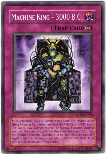 Machine King - 3000 B.C. — Absolute Powerforce - Unlimited — Yu-Gi-Oh!