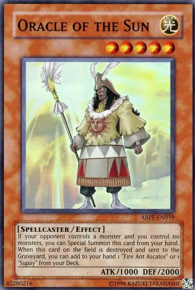 Oracle of the Sun — Absolute Powerforce - Unlimited — Yu-Gi-Oh!