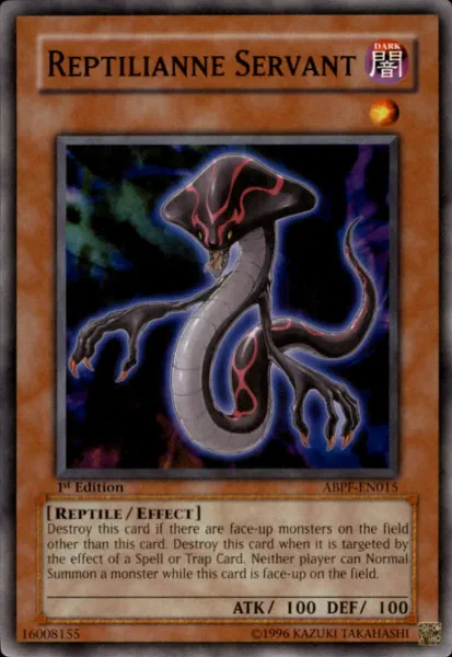 Servante Reptilia — Absolute Powerforce — Yu-Gi-Oh!