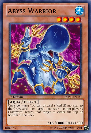 Abyss Warrior — Abyss Rising — Yu-Gi-Oh!