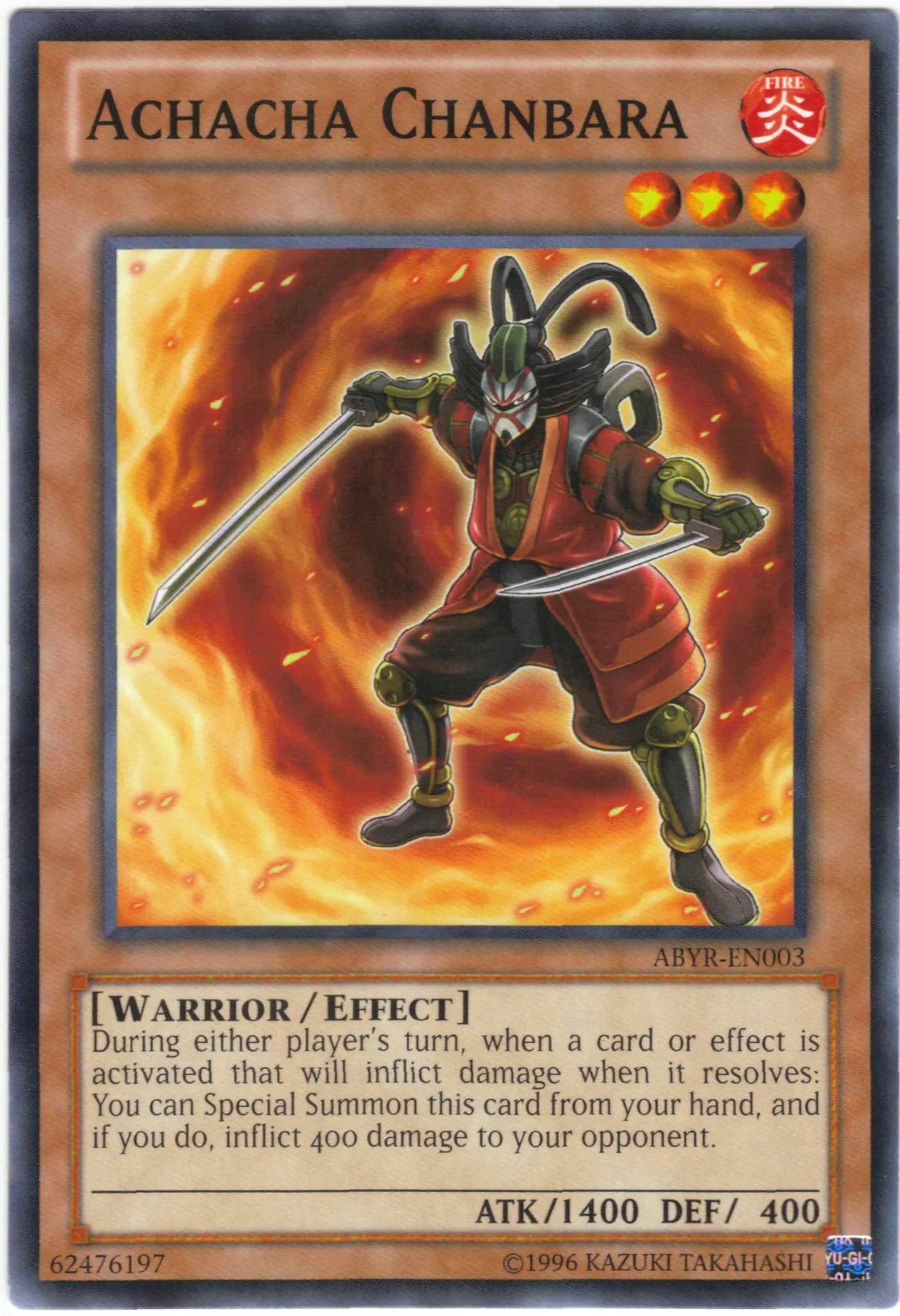 Achacha Chanbara — Abyss Rising - Unlimited — Yu-Gi-Oh!