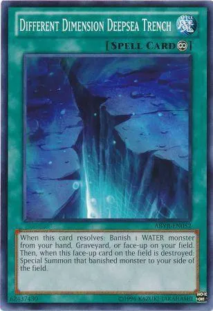 Different Dimension Deepsea Trench — Abyss Rising - Unlimited — Yu-Gi-Oh!