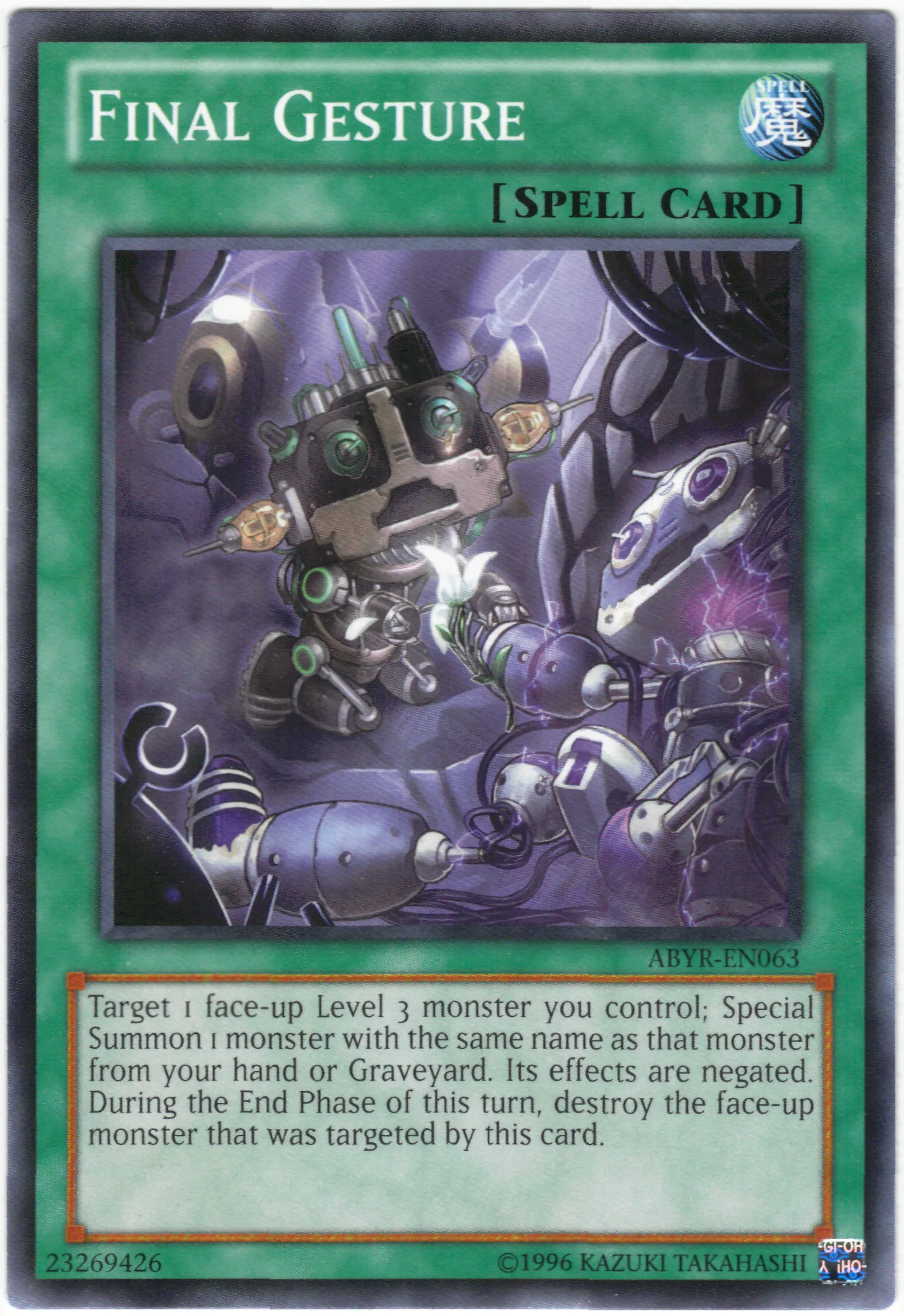 Final Gesture — Abyss Rising - Unlimited — Yu-Gi-Oh!