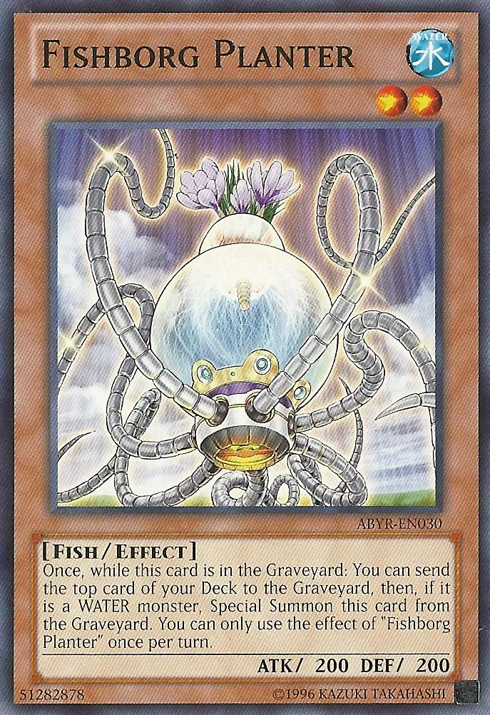 Fishborg Planter — Abyss Rising - Unlimited — Yu-Gi-Oh!