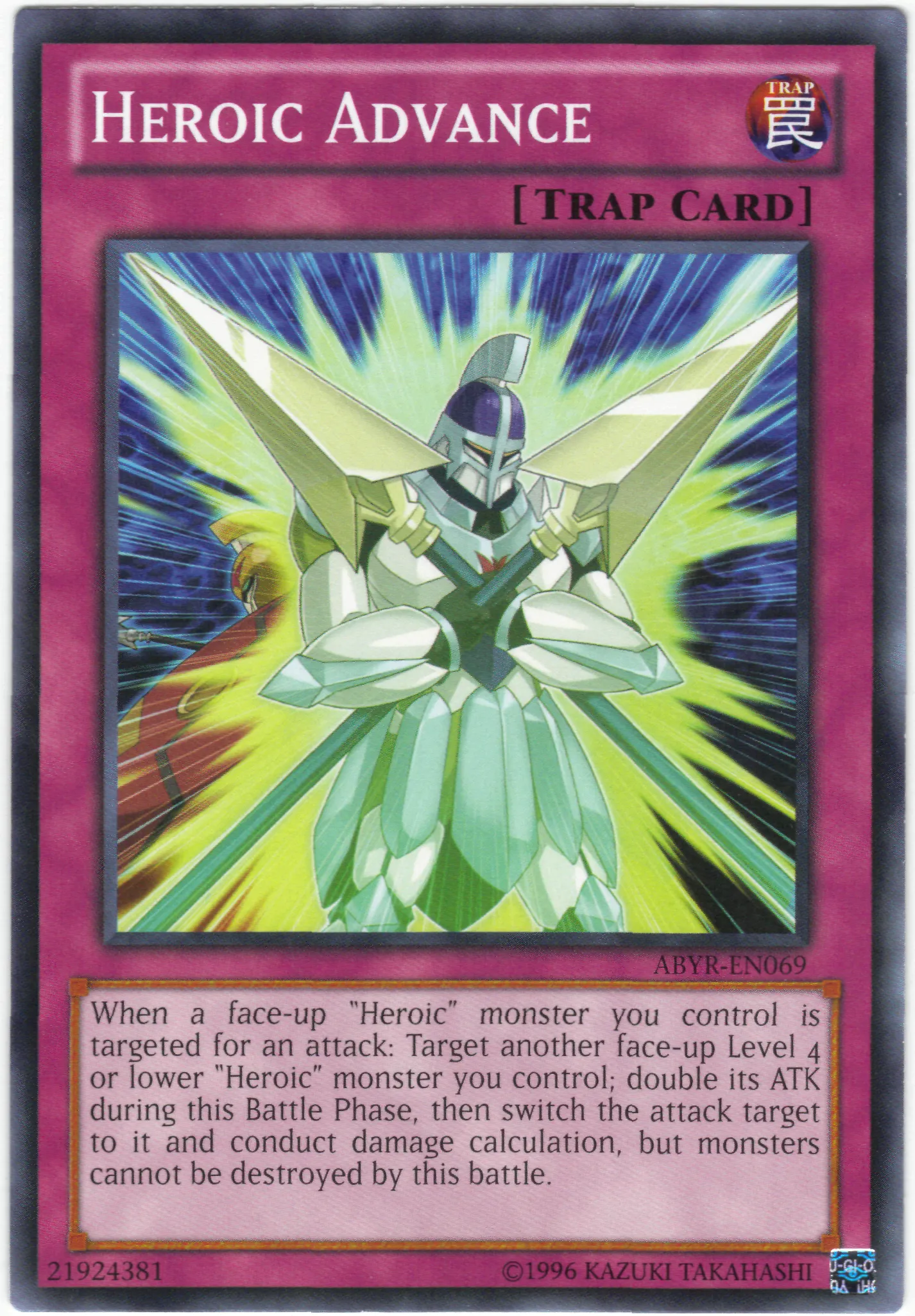 Heroic Advance — Abyss Rising - Unlimited — Yu-Gi-Oh!