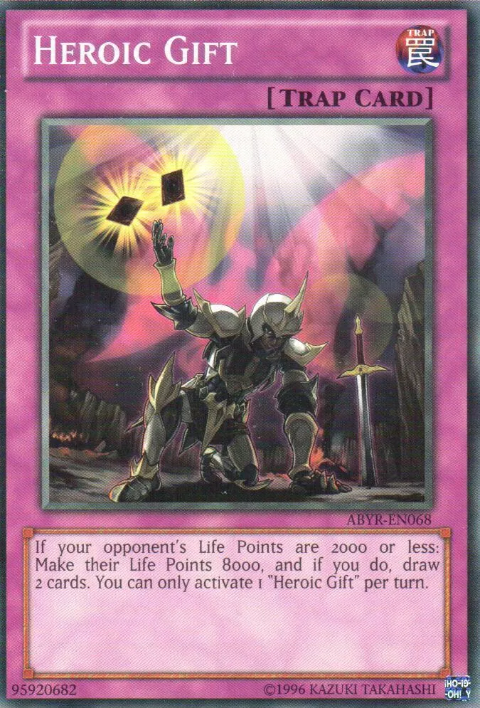 Heroic Gift — Abyss Rising - Unlimited — Yu-Gi-Oh!