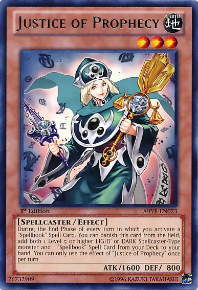 Justice of Prophecy — Abyss Rising — Yu-Gi-Oh!