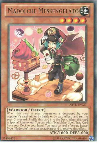 Madolche Messengelato — Abyss Rising - Unlimited — Yu-Gi-Oh!