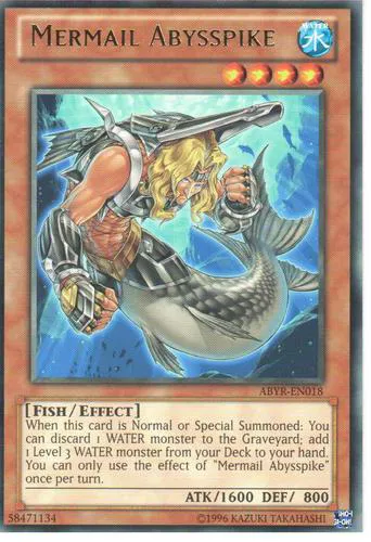 Mermail Abysspike — Abyss Rising - Unlimited — Yu-Gi-Oh!