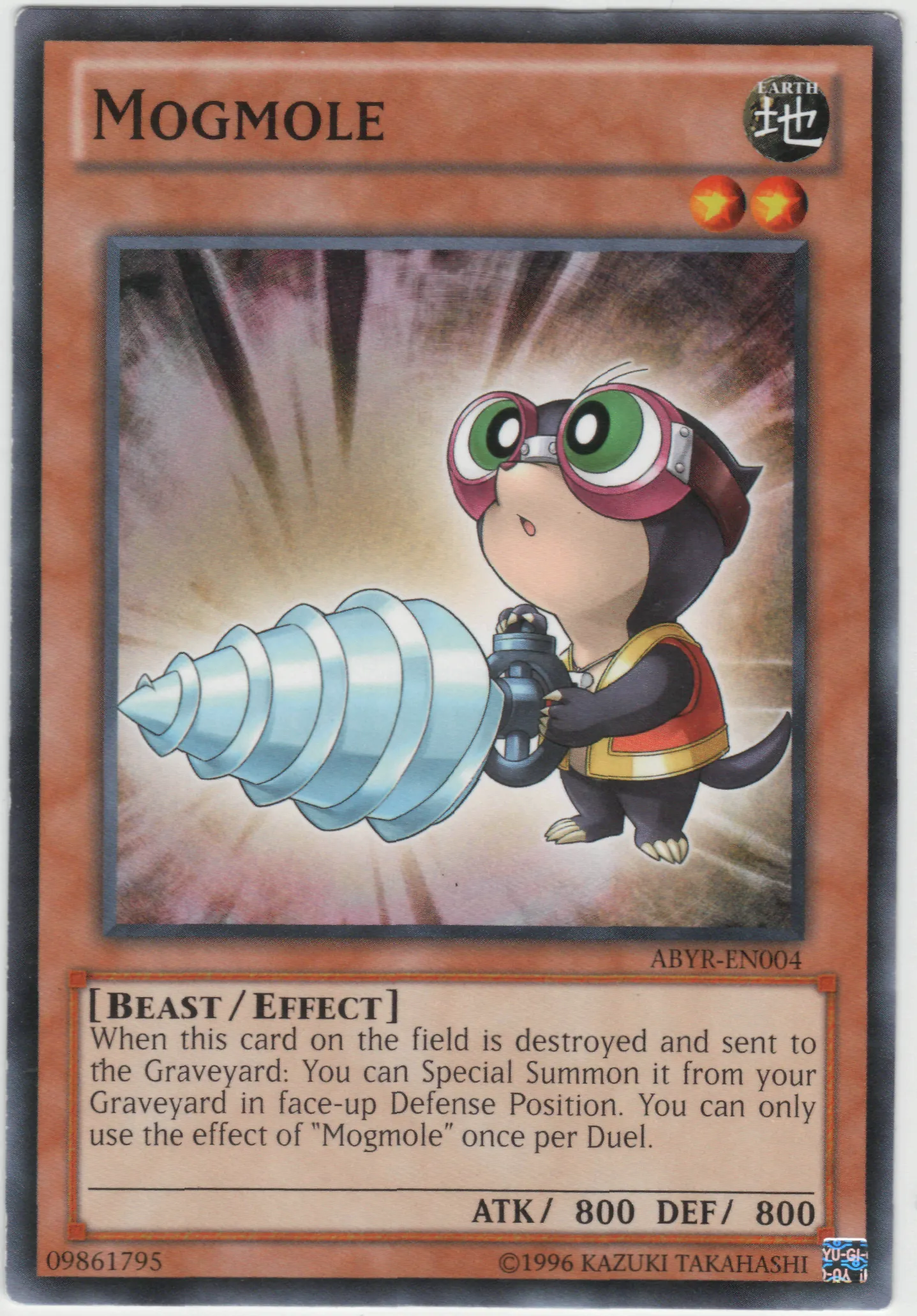 Mogmole — Abyss Rising - Unlimited — Yu-Gi-Oh!