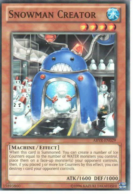 Snowman Creator — Abyss Rising - Unlimited — Yu-Gi-Oh!