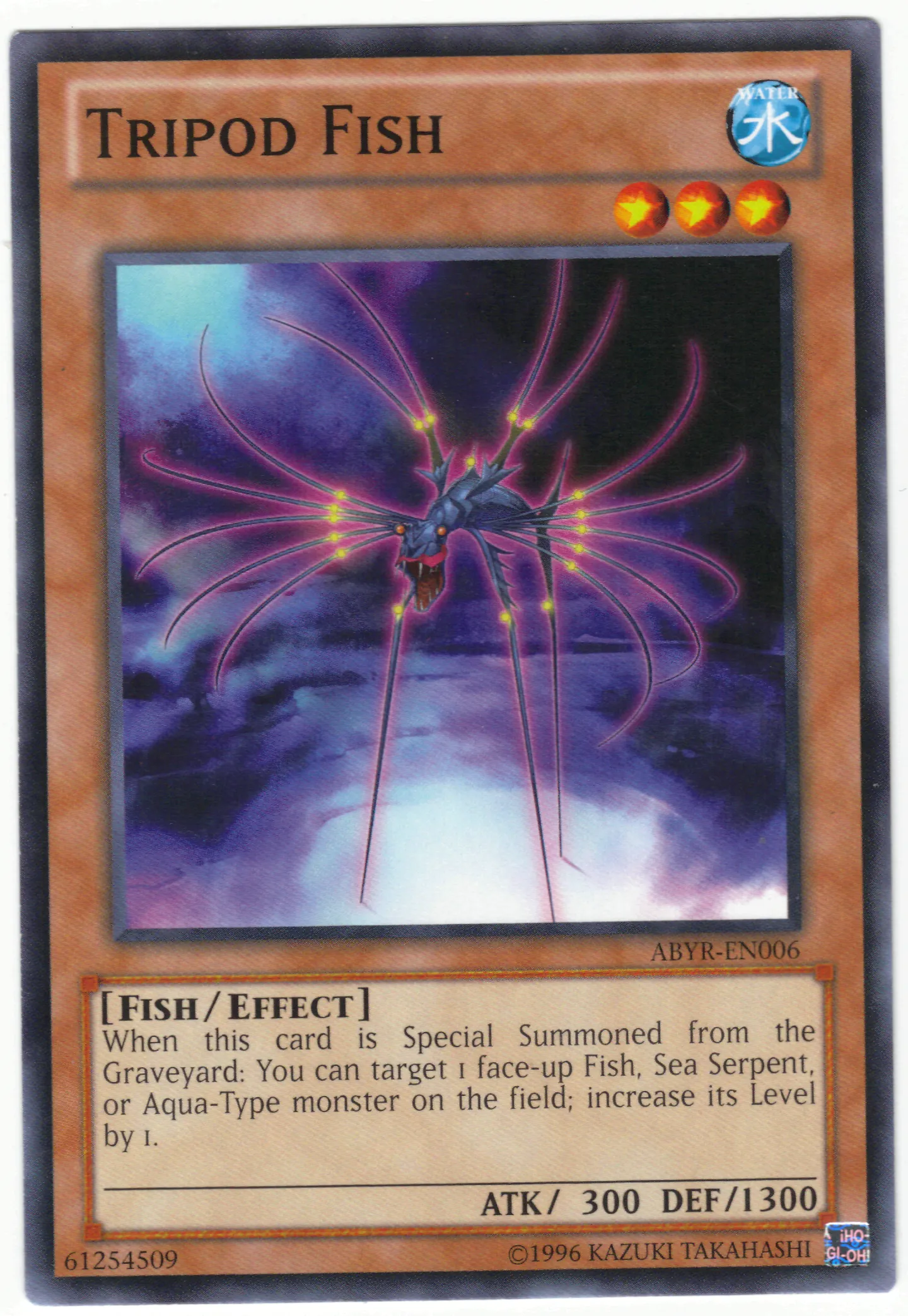 Tripod Fish — Abyss Rising - Unlimited — Yu-Gi-Oh!