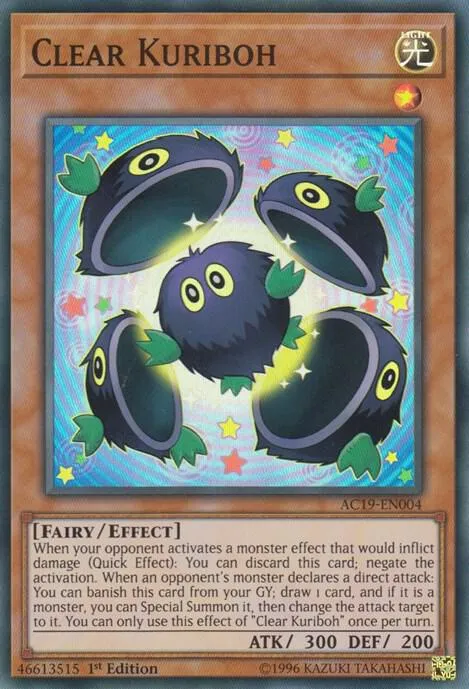 Clear Kuriboh — Advent Calendar 2019 — Yu-Gi-Oh!