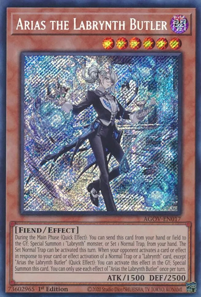 Arias the Labrynth Butler — Age of Overlord — Yu-Gi-Oh!