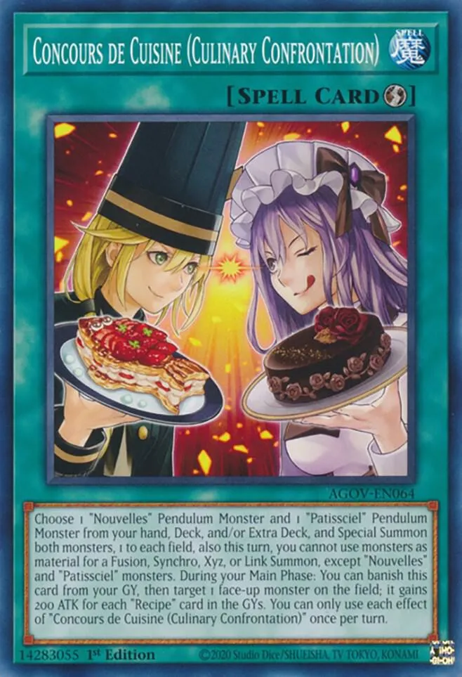 Concours de Cuisine (Culinary Confrontation) — Age of Overlord — Yu-Gi-Oh!