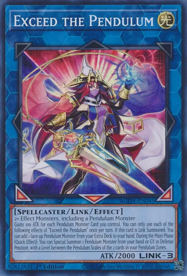Exceed the Pendulum — Age of Overlord — Yu-Gi-Oh!
