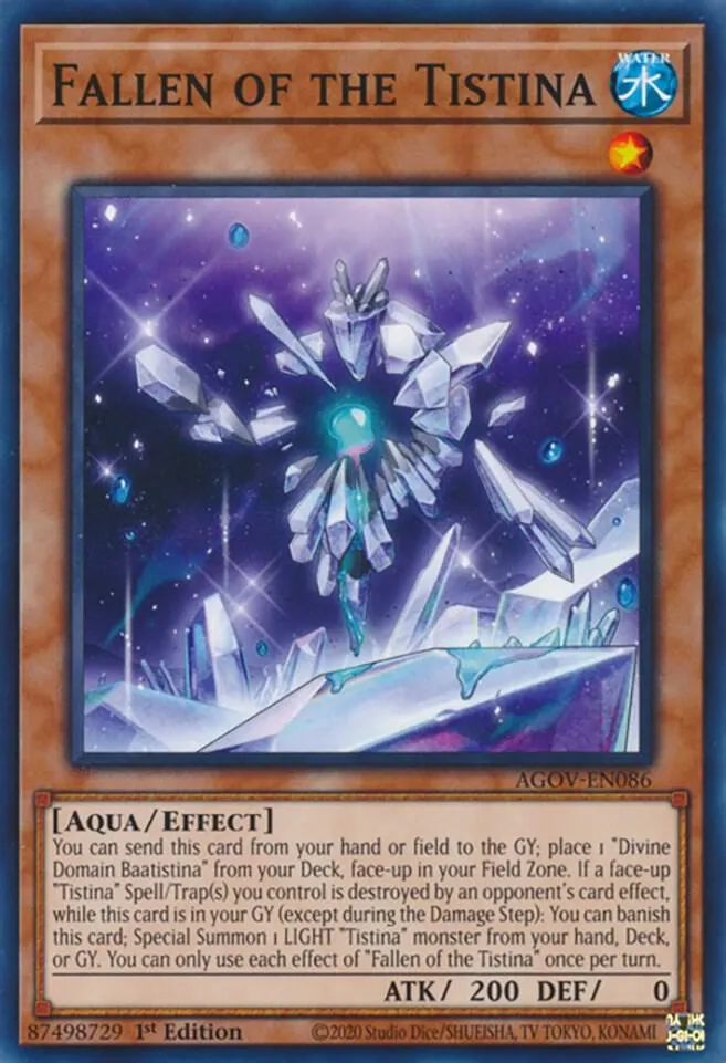 Fallen of the Tistina — Age of Overlord — Yu-Gi-Oh!