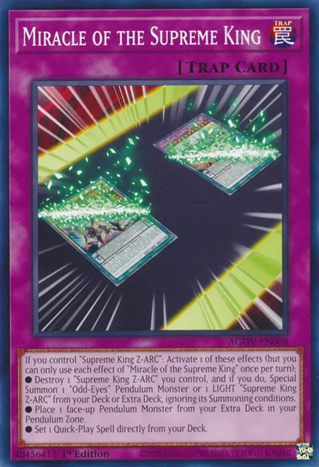 Miracle of the Supreme King — Age of Overlord — Yu-Gi-Oh!