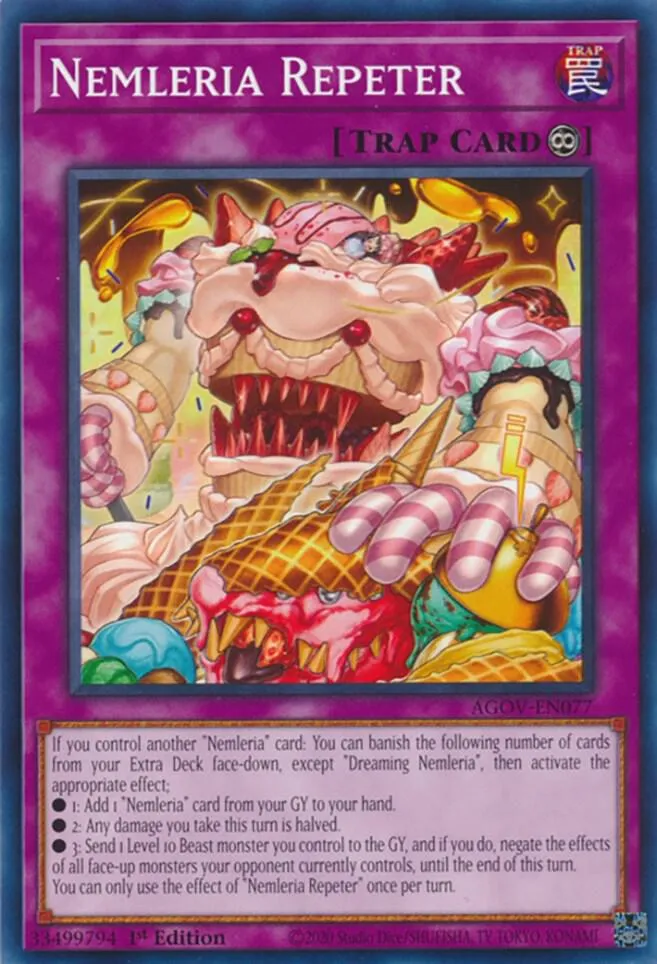 Nemleria Repeter — Age of Overlord — Yu-Gi-Oh!