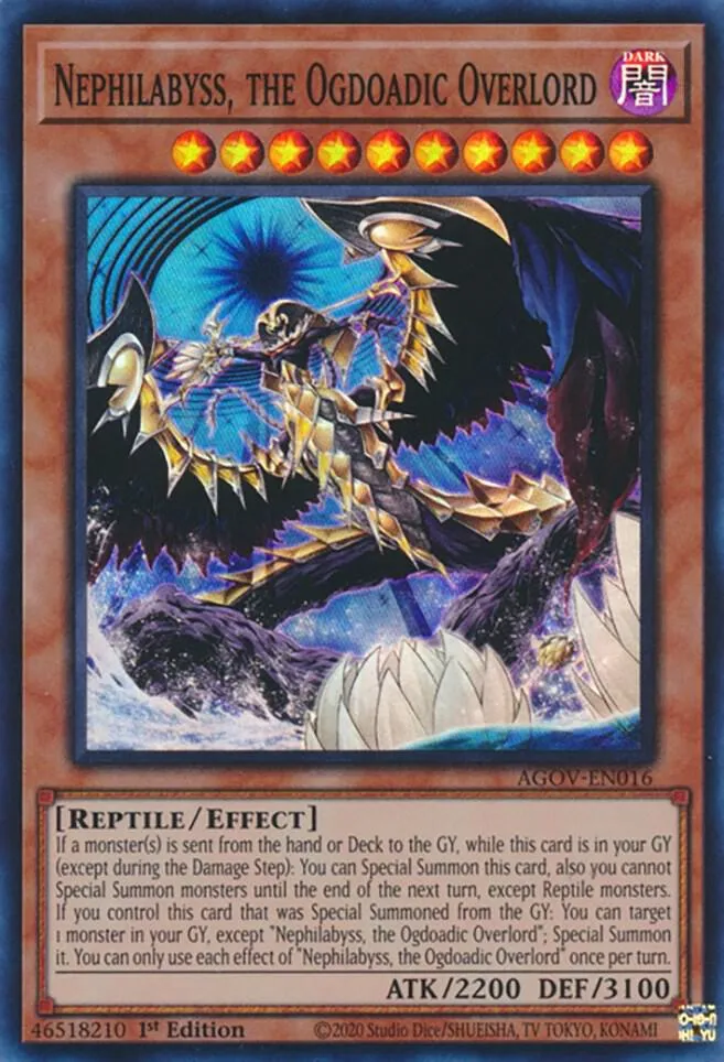 Nephilabyss, the Ogdoadic Overlord — Age of Overlord — Yu-Gi-Oh!
