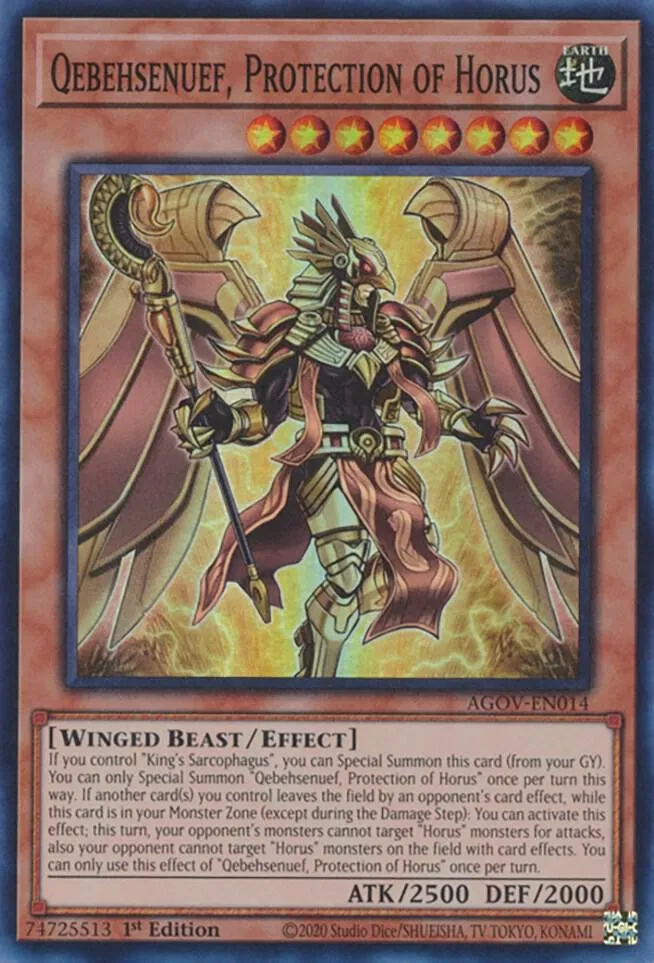 Kébehsénouf, Protection d'Horus — Age of Overlord — Yu-Gi-Oh!