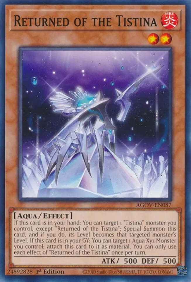 Returned of the Tistina — Age of Overlord — Yu-Gi-Oh!