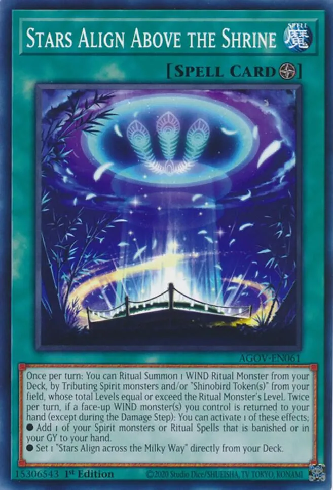 Stars Align Above the Shrine — Age of Overlord — Yu-Gi-Oh!