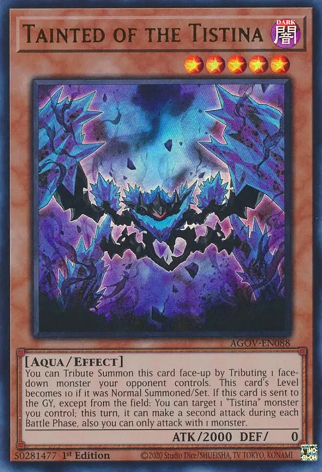 Tainted of the Tistina — Age of Overlord — Yu-Gi-Oh!
