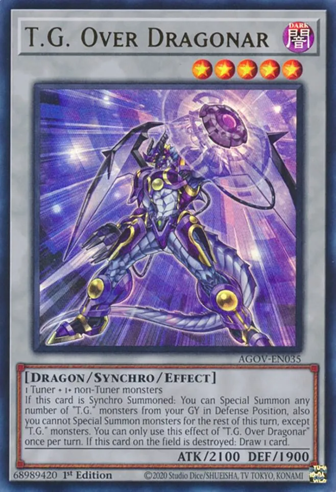 T.G. Over Dragonar — Age of Overlord — Yu-Gi-Oh!