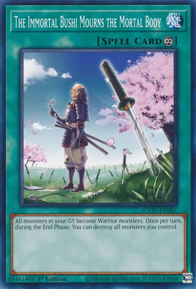 The Immortal Bushi Mourns the Mortal Body — Age of Overlord — Yu-Gi-Oh!