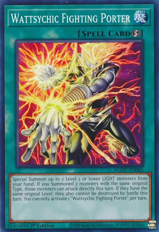 Wattsychic Fighting Porter — Age of Overlord — Yu-Gi-Oh!