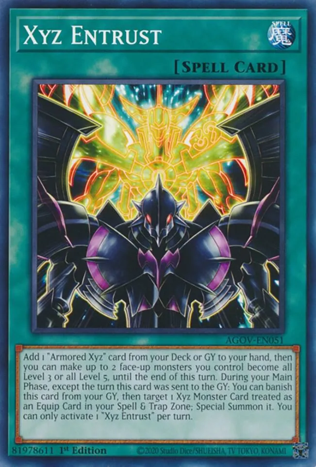 Xyz Entrust — Age of Overlord — Yu-Gi-Oh!