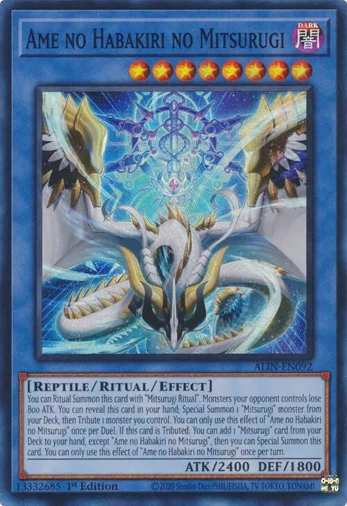 Ame no Habakiri no Mitsurugi — Alliance Insight — Yu-Gi-Oh!
