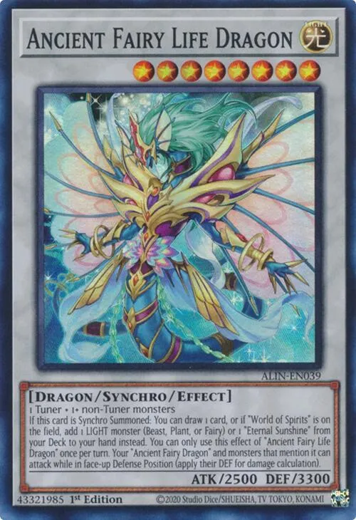 Ancient Fairy Life Dragon — Alliance Insight — Yu-Gi-Oh!