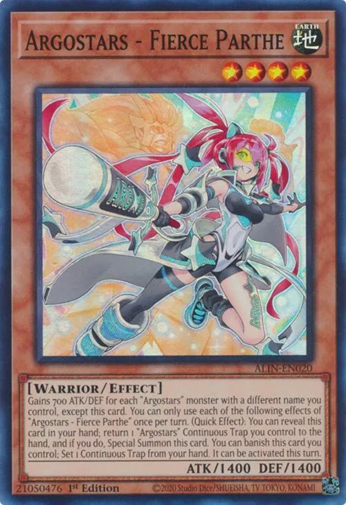 Argostars - Fierce Parthe — Alliance Insight — Yu-Gi-Oh!