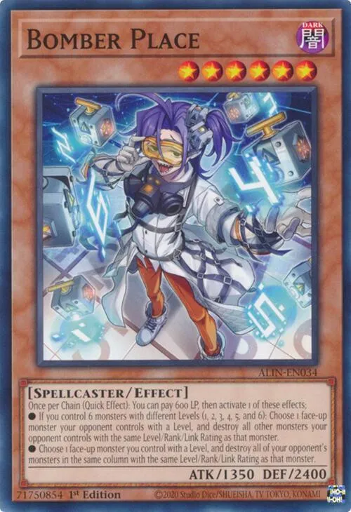 Bomber Place — Alliance Insight — Yu-Gi-Oh!