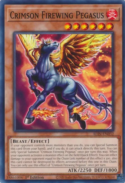 Crimson Firewing Pegasus — Alliance Insight — Yu-Gi-Oh!
