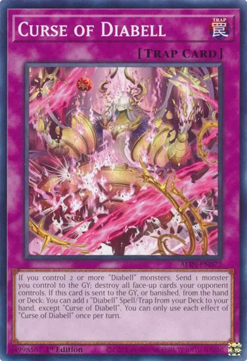 Curse of Diabell — Alliance Insight — Yu-Gi-Oh!