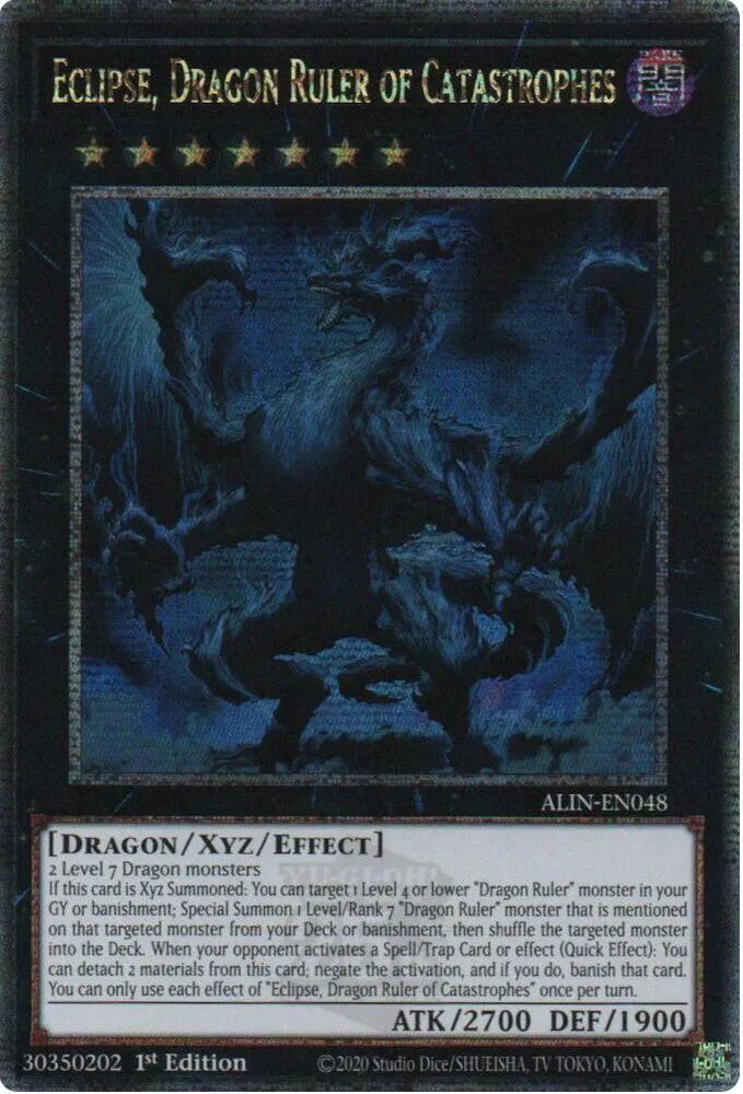 Eclipse, Dragon Ruler of Catastrophes from Alliance Insight - Yu-Gi-Oh!