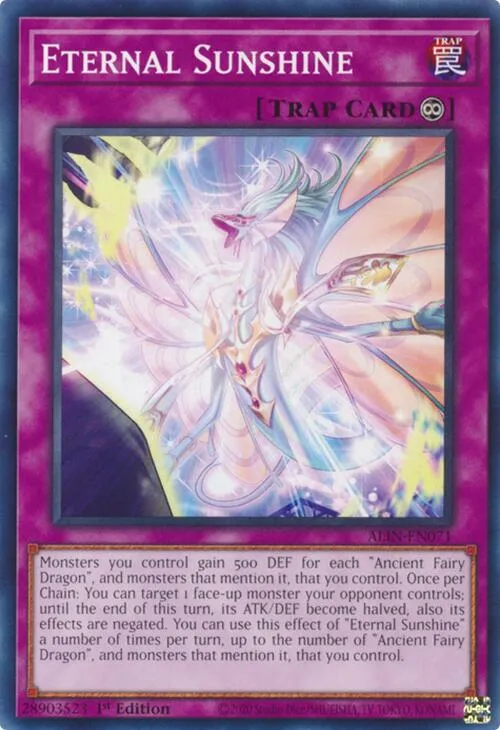 Eternal Sunshine — Alliance Insight — Yu-Gi-Oh!