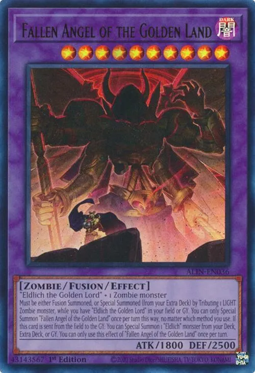 Fallen Angel of the Golden Land — Alliance Insight — Yu-Gi-Oh!