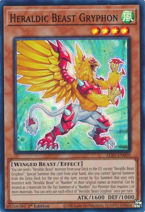 Heraldic Beast Gryphon — Alliance Insight — Yu-Gi-Oh!